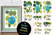 Family Holiday, a Person Illustration by Tatiana Davidova (Thumbnail 2 of 2)