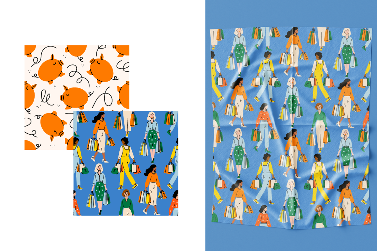 110+ shopping day clipart, a Finance Illustration by Zeukaa (Photo 8 of 15)