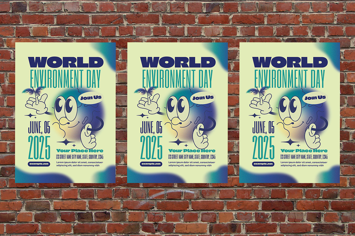 World Environment Day Flyer, a Flyer Template by Aiyari Graphic (Photo 3 of 3)