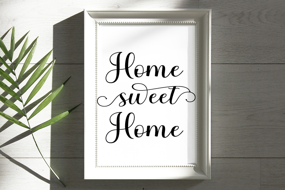 Housthina Script, a Script Font by Has_rizal (Photo 2 of 7)