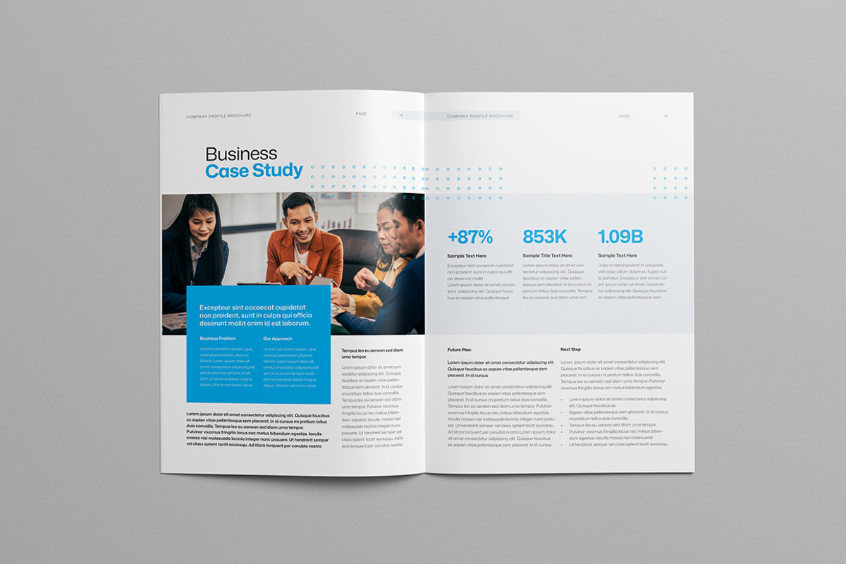 Company Profile | Word & InDesign, a Brochure Template by HiveArts (Photo 8 of 9)