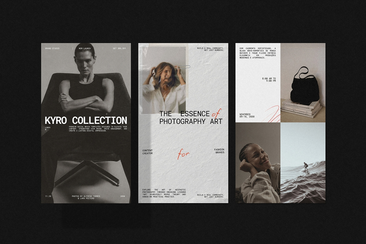 KYRO | Instagram Template (I), a Social Media Template by Crafted Pixel (Photo 4 of 10)