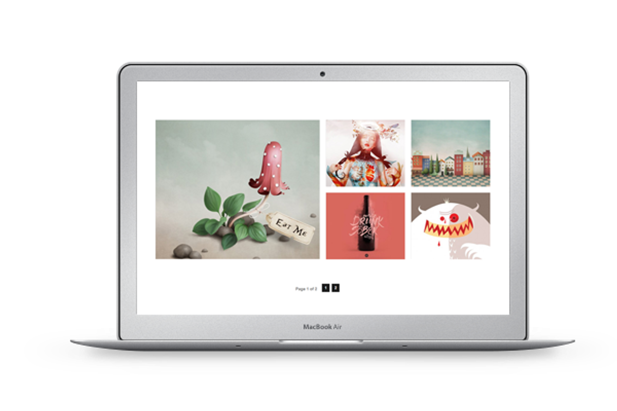 Focus - Flat Art Portfolio Template, a Websites & App Template by JoomlaUX (Photo 2 of 2)