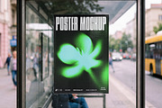 Glass Shelter Poster Mockup, an Advertising Mockup by Design Squad (Thumbnail 4 of 4)