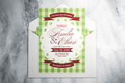 Vintage Wedding Invitation Suite, a Flyer Template by The Good Store (Thumbnail 2 of 4)