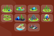 3D Isometric Camping Pack, a 3D by novia99design (Thumbnail 5 of 6)