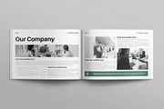 Annual Report Template Landscape, a Brochure Template by E-Type (Thumbnail 4 of 7)