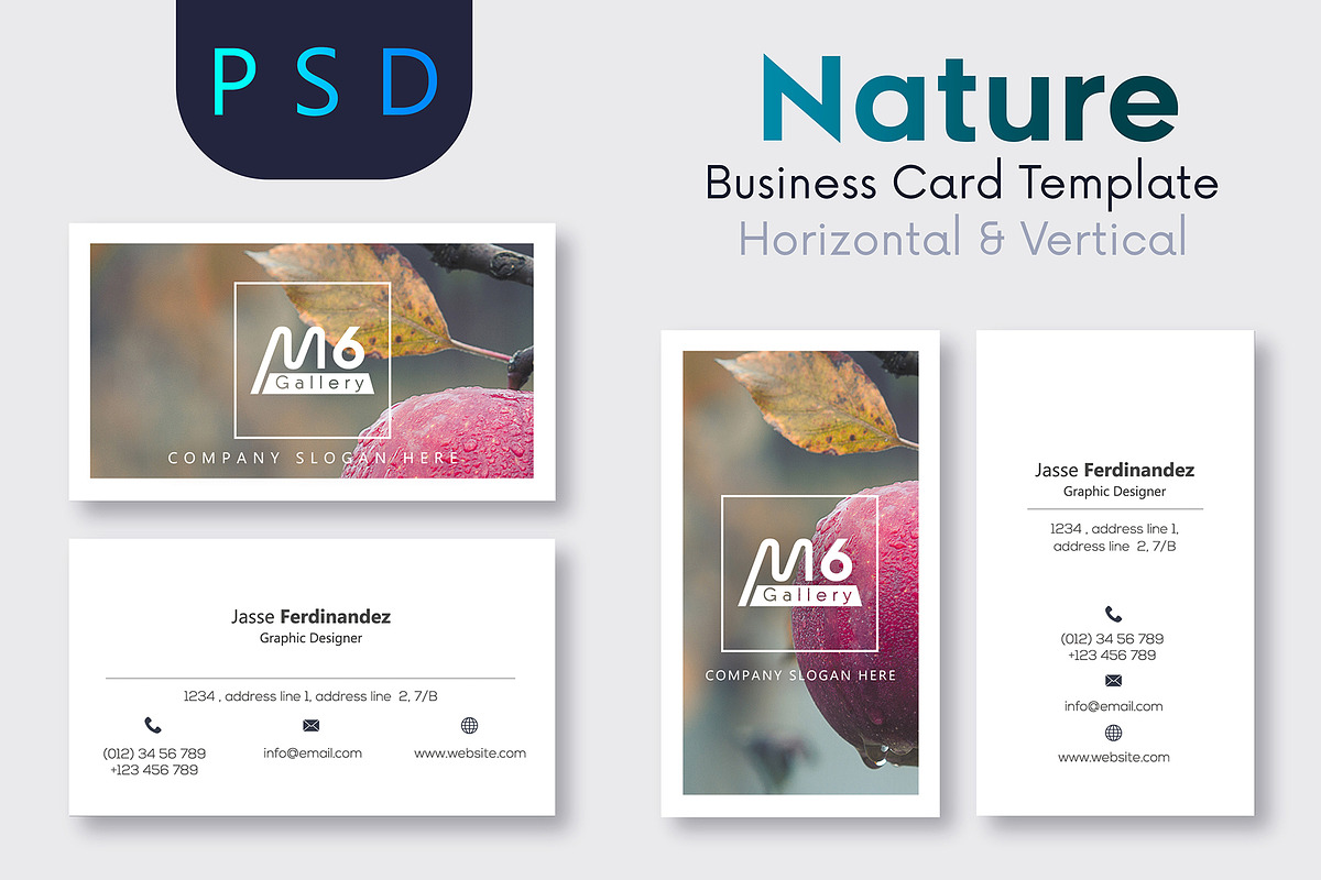 Unique 50 Business Card Bundle, a Business Card Template by M6 Gallery (Photo 62 of 151)