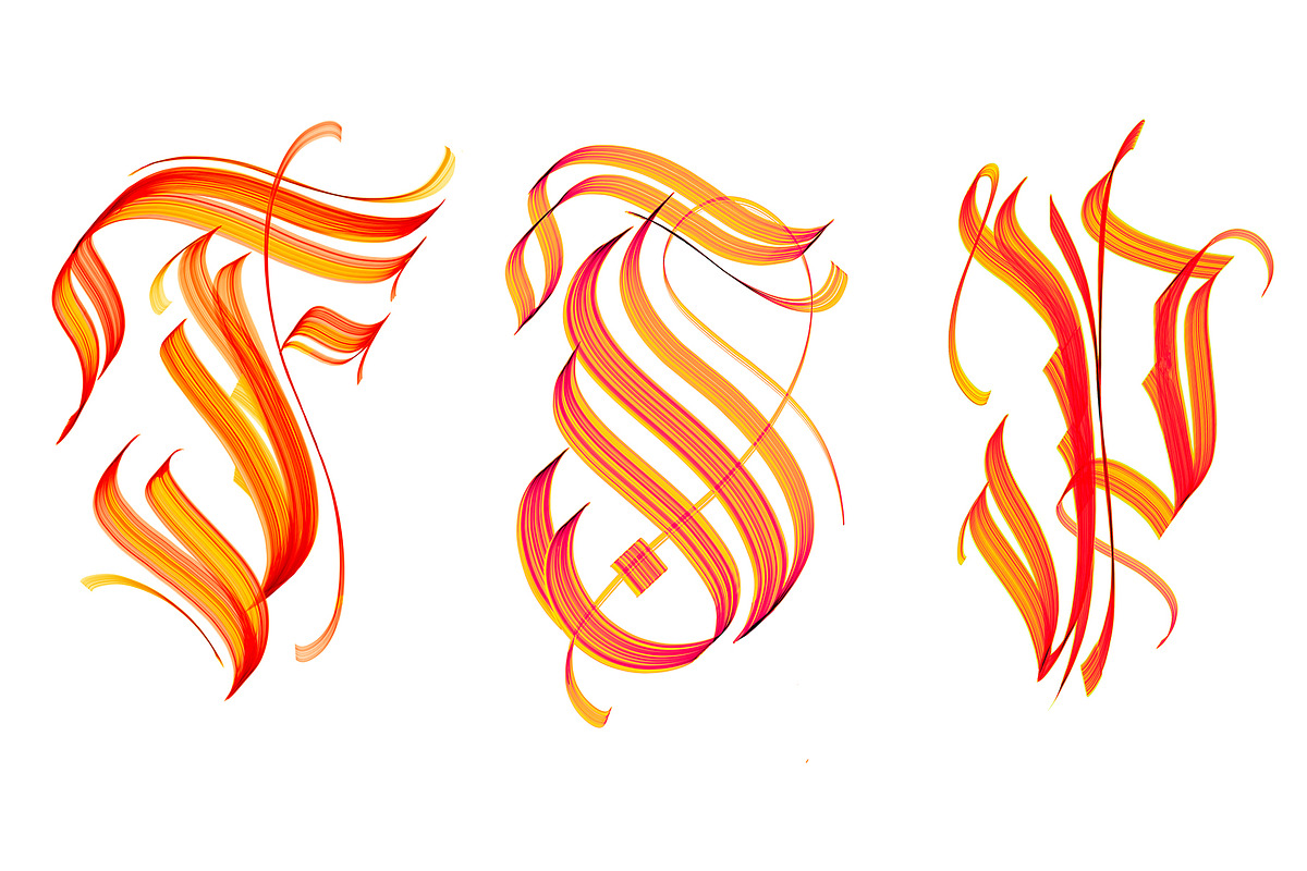 Calligraphy Procreate Brushes, a Brush Add-On by ZenLettering (Photo 13 of 16)