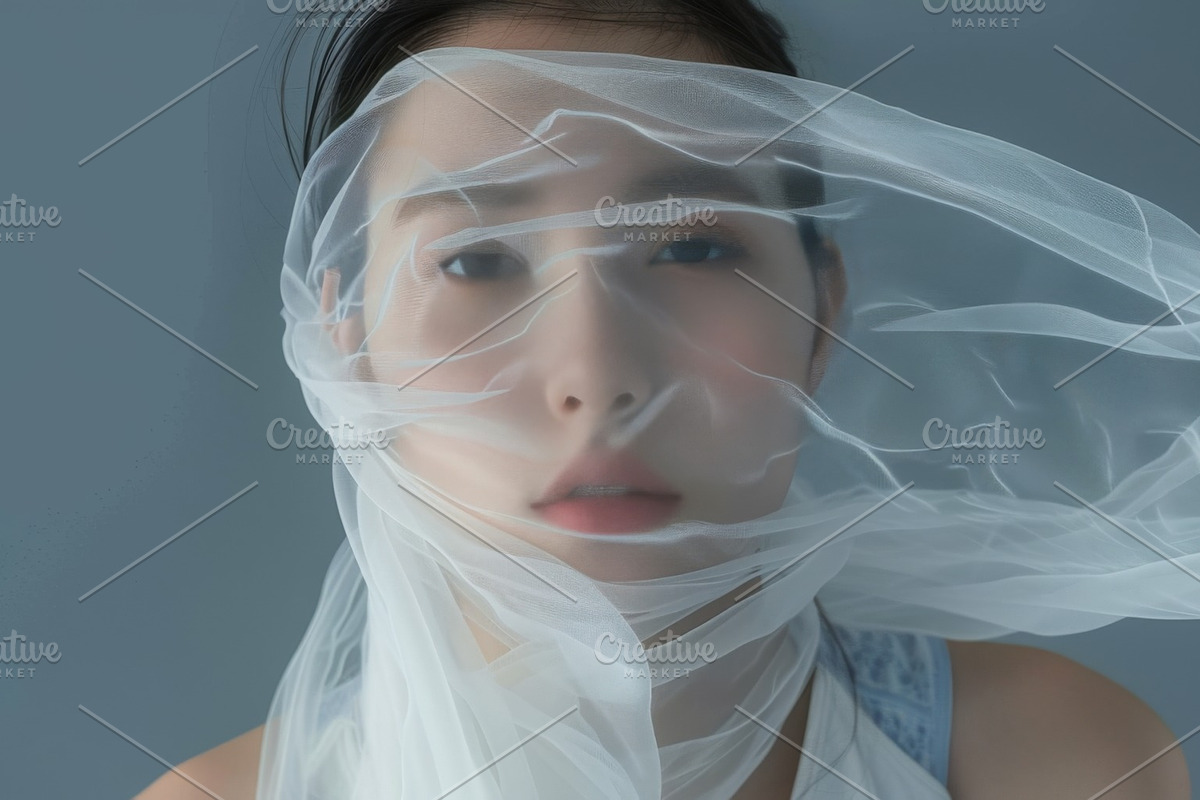 148 Young wrapped models, a Beauty & Fashion Photo by Handmadefont (Photo 27 of 153)