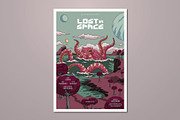 Hand Drawn Lost in Space Flyer, a Flyer Template by ashenterprise (Thumbnail 1 of 2)