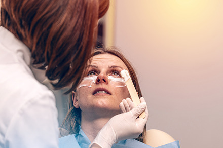 Local anesthesia to minimise pain, a Photo by Grafvision photography