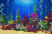 Coral Forest - Seaweed Valley, an Environmental 3D Model by Souchenki (Thumbnail 5 of 16)