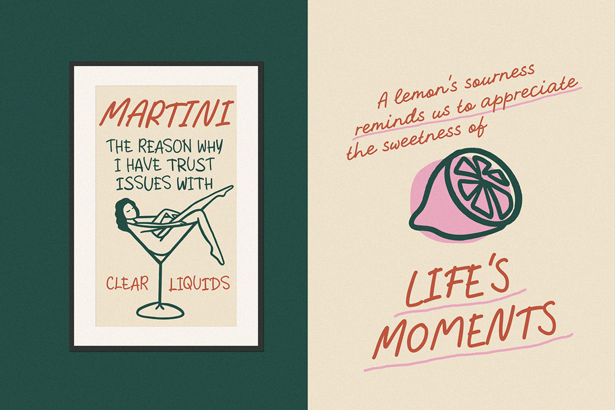 Whimsical Playful Font Bundle, a Handwritten Font by AnMark (Photo 33 of 39)