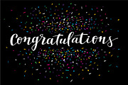 Confetti Congratulations, a Decorative Illustration by Soulful Vectors (Thumbnail 2 of 4)