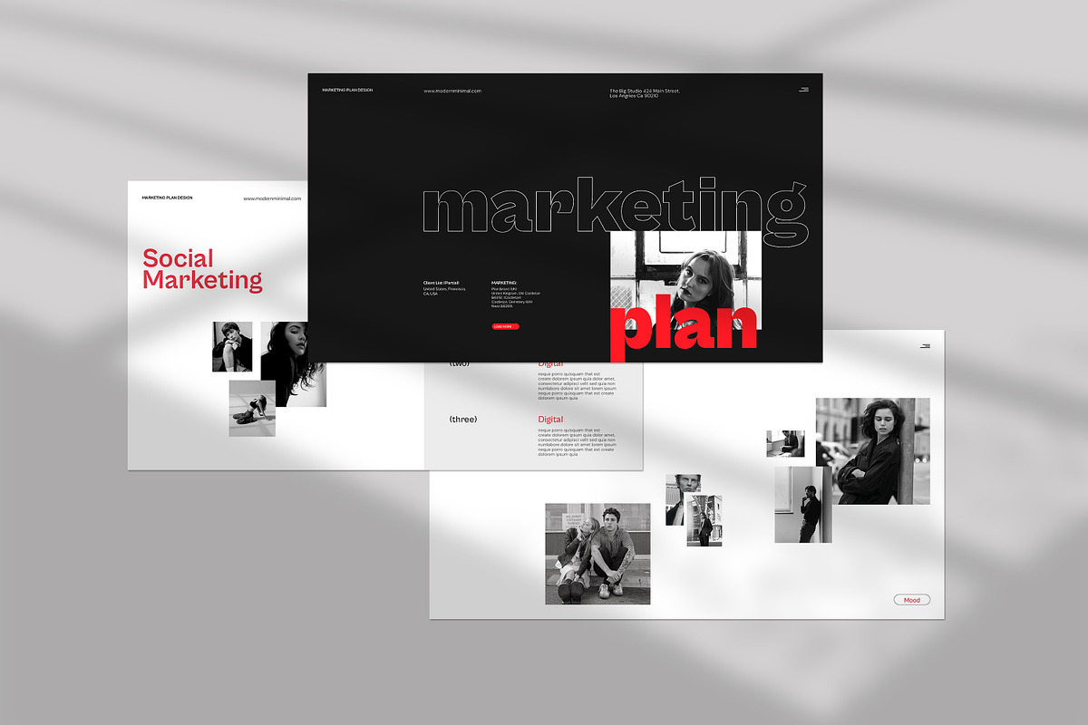 Marketing Plan Template | CANVA, a Presentation Template by evgenystudio (Photo 6 of 10)