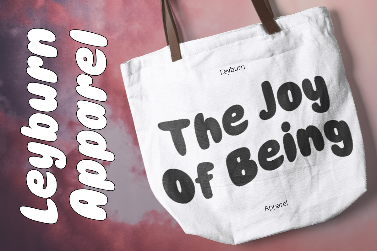 Monaz – Bubble Font, a Sans Serif Font by Craft Supply Co. (Photo 3 of 8)