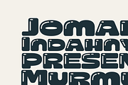 Gruno; Bold Display Font, a Sans Serif Font by Eko Bimantara (Thumbnail 7 of 12)