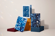 Cyanotype Floral Seamless Patterns, a Pattern Graphic by Ninterints (Thumbnail 12 of 18)