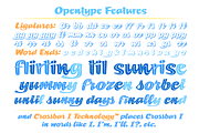 Summer Fling - brush signage font, a Script Font by Comicraft Fonts (Thumbnail 4 of 6)