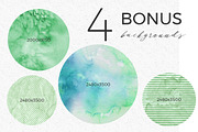 Wedding Watercolor Tulips Set, an Illustration by WBS Design (Thumbnail 8 of 9)