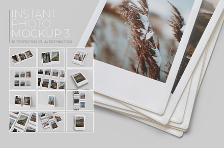 Instant Photo Mockup 3