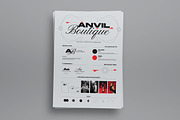 Gray Fashion Brand Guideline, a Print Template by graphicook (Thumbnail 2 of 3)