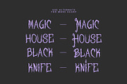 Magiuzz Decorative Display Font, a Handwritten Font by Maulana Creative (Thumbnail 4 of 7)