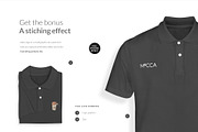 4x Men Polo Ghost Mock-ups FREE DEMO, a Books & Magazine Mockup by Apparel_Mockups (Thumbnail 15 of 22)