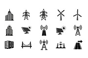 Modern Energy Industry Silhouette, a Graphic by hafijul (Thumbnail 7 of 14)