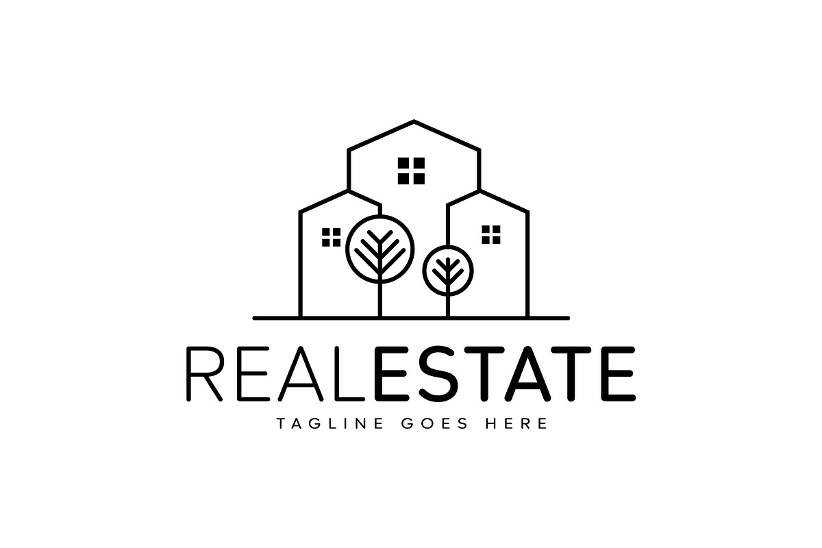 Minimal Real estate Logo Design, a Branding & Logo Template by Shahjhan (Photo 4 of 5)