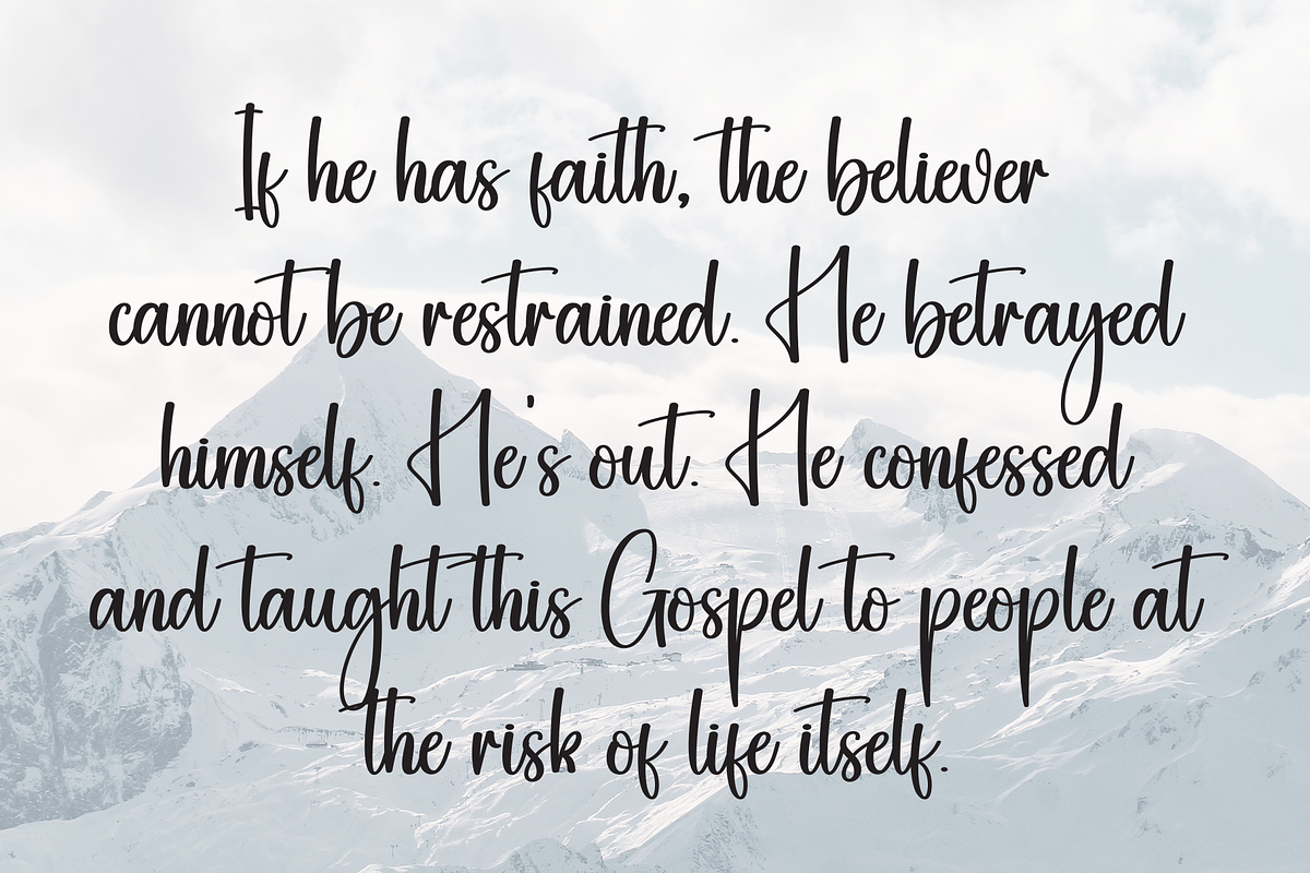 Outside | Script Font, a Handwritten Font by Scratchones (Photo 6 of 9)