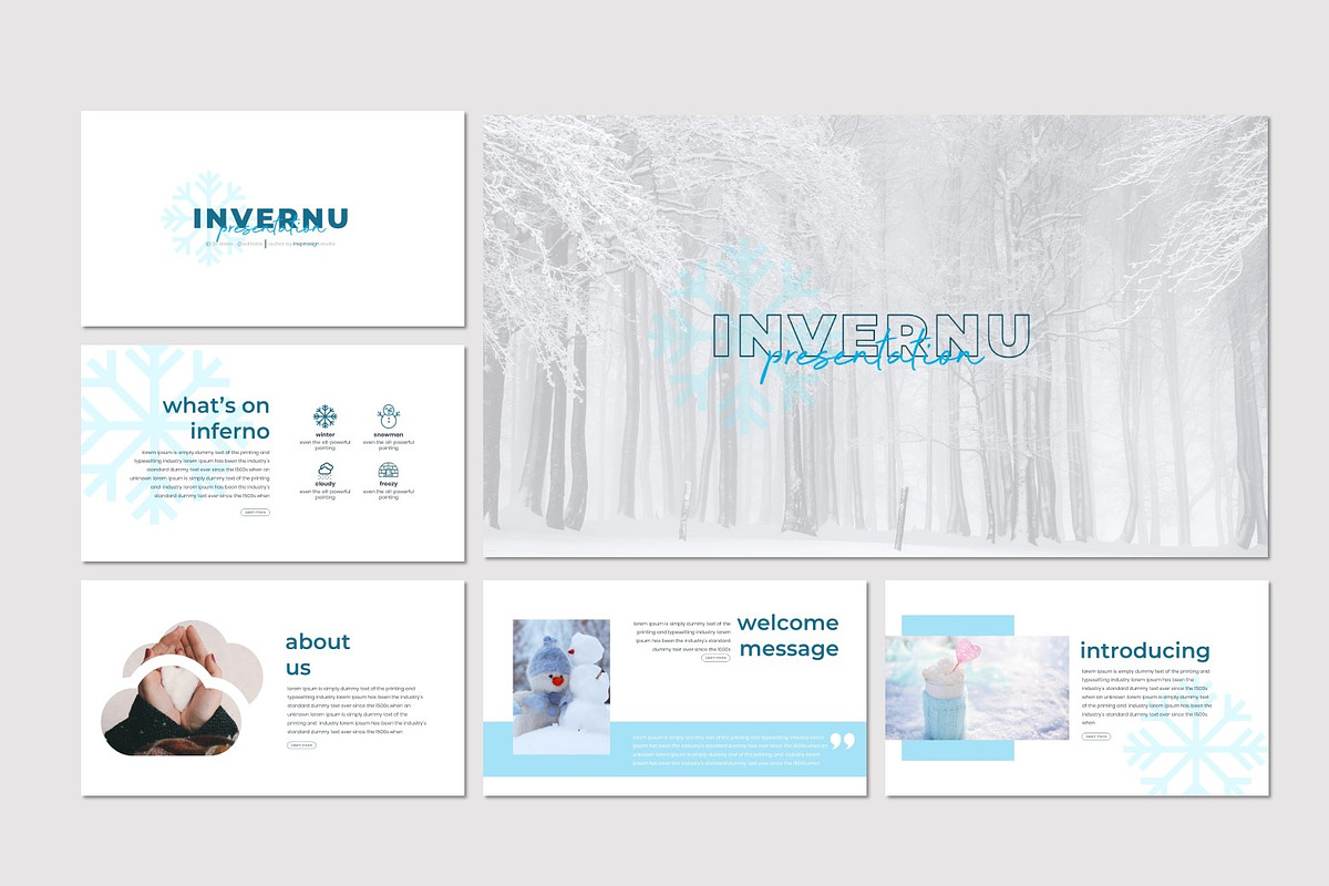 Invernu - Google Slides Template, a Presentation Template by inspirasign (Photo 2 of 5)
