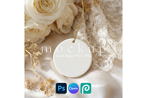 Ornament Mockup, a Product Mockup by EmpaviMockups