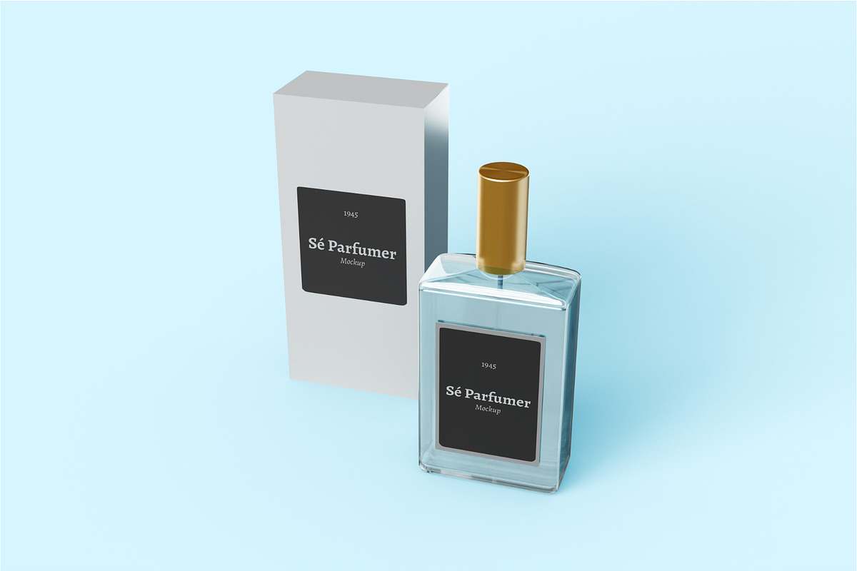 Perfume Bottle Mockup Collection, a Product Mockup by Runend (Photo 8 of 9)