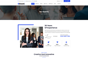 Edward - Corporate HTML Template, a Bootstrap Template by Team90Degree (Thumbnail 5 of 6)