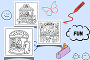 Food Corners Coloring pages – 31 PNG, an Animal Illustration by Smillyy Threads (Thumbnail 5 of 9)