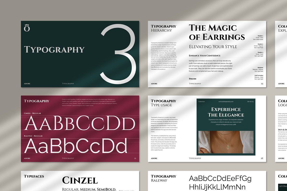 Brand Guidelines Template, a Presentation Template by Typefool's Shop (Photo 5 of 11)