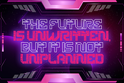 Cyber Crown - Cyberpunk Font, a Font by PutraCetol Studio (Thumbnail 2 of 11)