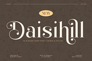 Daisihill - Elegant Luxury Serif, a Serif Font by Shakira Studio (Thumbnail 1 of 10)