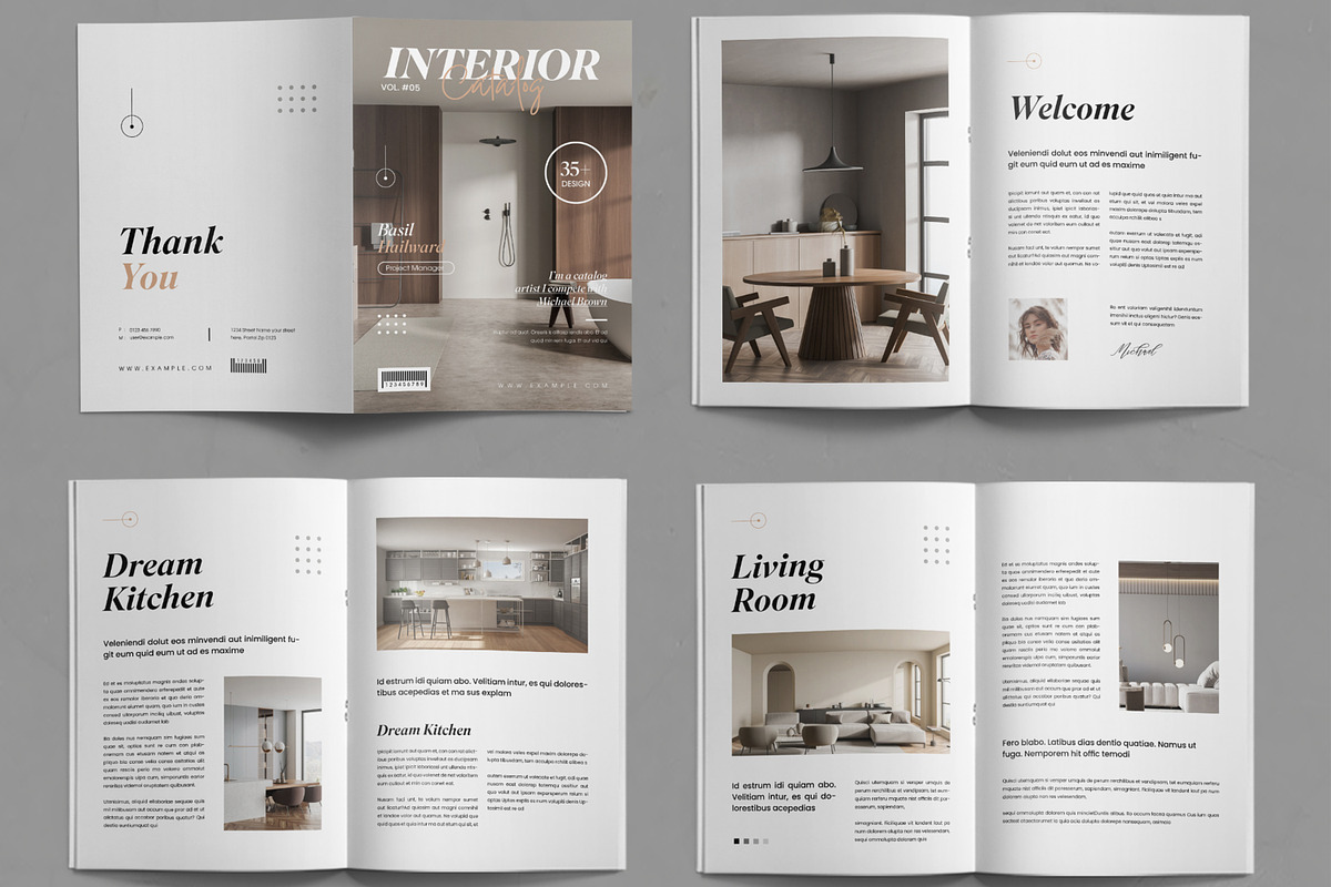 Interior Catalog Design, a Brochure Template by ContestDesign (Photo 2 of 3)