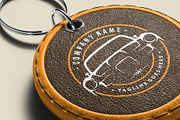 Keychain Mockup - 12 Views, a Merchandise Mockup by Illusiongraphic (Thumbnail 22 of 26)