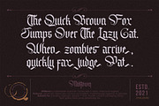 Midtown, a Blackletter Font by Omotu Studio (Thumbnail 8 of 12)