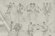 Zodiac Collection - Man, an Illustration by PatrushevaYana (Thumbnail 9 of 11)