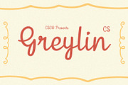 CS Greylin – Script Font, a Script Font by Craft Supply Co. (Thumbnail 1 of 8)