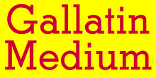 Gallatin Medium
