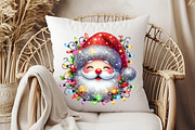 Glitter Christmas Santa Claus, an Illustration by Pixels.Craft (Thumbnail 6 of 7)