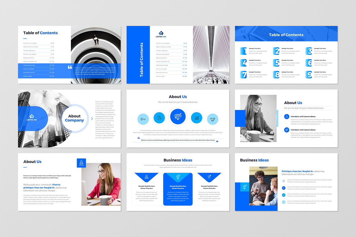 Business Plan PowerPoint Template, a Presentation Template by Orcshape Studio (Photo 5 of 29)