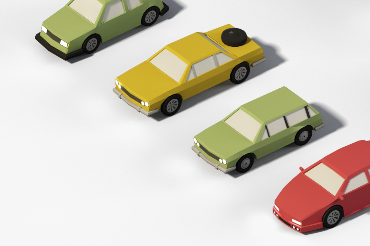 Low Poly Vehicles, a Cars & Vehicle 3D Model by Gabi Quintana / Plash.tv (Photo 8 of 10)