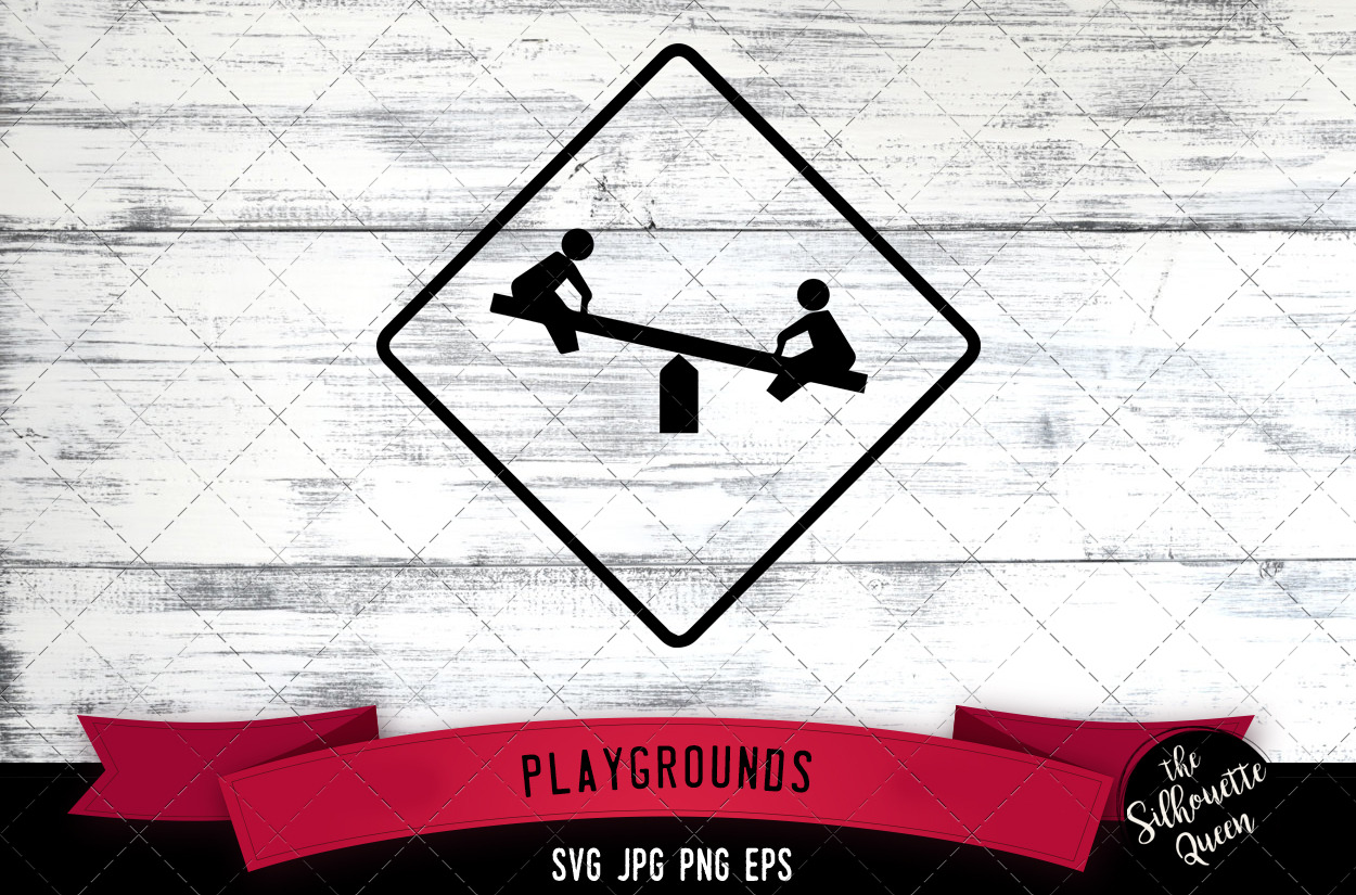 W15 series Playgrounds Icon SVG, an Object Graphic by The Silhouette Queen
